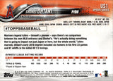 2018 Shohei Ohtani Topps Update Series PITCHING ROOKIE RC #US1 Anaheim Angels
