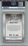 2026 Karmen Petrovic Topps Chrome WWE Logofractor GOLD REFRACTOR 39/50 PSA 10 #54 NXT 0842
