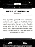 2024 Hera Syndulla Topps Chrome AUREBESH SHORT PRINT GOLD RERACTOR 31/50 #AV-2