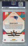 2024 Drake Maye Paninin Donruss ROOKIE GRIDIRON KINGS RC PSA 10 #3 New England Patriots 3472