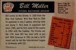 1955 Bill Miller Bowman #245 Baltimore Orioles BV $20