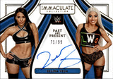 2023 Zelina Vega Panini Immaculate PAST AND PRESENT AUTO 71/99 AUTOGRAPH #PP-ZVG Friday Night Smackdown