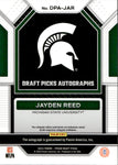 2023 Jayden Reed Panini Prizm Draft Picks ROOKIE AUTO AUTOGRAPH RC #DPA-JAR Green Bay Packers