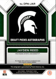 2023 Jayden Reed Panini Prizm Draft Picks ROOKIE AUTO AUTOGRAPH RC #DPA-JAR Green Bay Packers