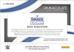 2022 Kofi Kingston Panini Immaculate Collection WWE JUMBO SHIRT AUTO 71/99 AUTOGRAPH RELIC #PM-KKG Friday Night Smackdown