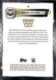 2025 "Stone Cold" Steve Austin Topps Chrome WWE AQUA SHIMMER REFRACTOR 018/199 #6 WWE Legend