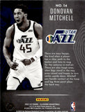 2021-22 Donovan Mitchell Panini Illusions CRACKED ICE TOUGH #14 Utah Jazz