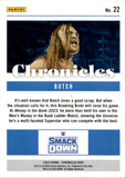 2023 Butch Panini Chronicles WWE GOLD 03/10 #22 Friday Night Smackdown