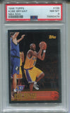 1996-97 Kobe Bryant Topps NBA 50th ROOKIE RC PSA 8 #138 Los Angeles Lakers HOF 0474