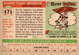 1955 Dick Brodowski Topps HIGH NUMBER #171 Boston Red Sox BV $40