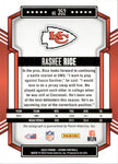 2023 Rashee Rice Panini Score GREEN ROOKIE AUTO AUTOGRAPH RC #352 Kansas City Chiefs
