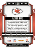 2023 Rashee Rice Panini Score GREEN ROOKIE AUTO AUTOGRAPH RC #352 Kansas City Chiefs