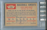 1960 Llyod Waner Fleer BAS AUTHENTIC AUTO AUTOGRAPH #78 Pittsburgh Pirates HOF 8191