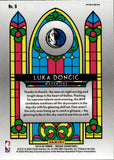 2019-20 Luka Doncic Panini Mosaic STAINED GLASS CASE HIT #9 Dallas Mavericks