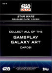 2022 Star Wars Topps Star Wars Chrome Galaxy GREEN REFRACTOR 79/99 GAMEPLAY GALAXY GG-9