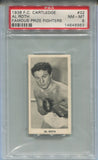 1938 Al Roth F.C. Cartledge MINI FAMOUS PRIZE FIGHTERS PSA 8 #32 Lightweight 8983