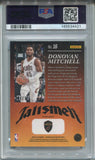 2024-25 Donovan Mitchell Panini Prizm Black TALISMEN BLUE ICE 094/125 PSA 10 #16 Cleveland Cavaliers 4421