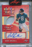 2025 Mark Brunell Leaf Glory of the Game RETRO RELIC SIGNATURES JERSEY AUTO 12/15 AUTOGRAPH RELIC #RS-MB1 Jacksonville Jaguars