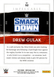 2022 Drew Gulak Panini Impeccable WWE 06/35 #52 Friday Night Smackdown