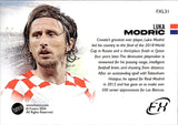 2024 Luka Modric Futera FX #FXL3I CROATIA