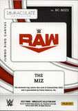 2022 The Miz Panini Immaculate WWE JUMBO MAT 80/99 RELIC #RC-MIZ2 Monday Night Raw