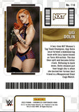 2023 Gigi Dolin Panini Chronicles CONTENDERS WWE HOLO SILVER 20/25 #114 NXT