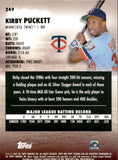 2023 Kirby Puckett Topps Stadium Club BLACK & WHITE SP #249 Minnesota Twins HOF