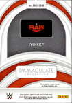 2022 Io Sky Panini Immaculate MARKS OF GREATNESS AUTO 04/49 AUTOGRAPH #MG-ISH Monday Night Raw
