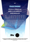 2024-25 Trey Young Topps Finest GOLD GEOMETRIC REFRACTOR 09/10 #201 Atlanta Hawks
