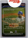 2015 Cliff Floyd Topps Stadium Club AUTO AUTOGRAPH #SCA-CF Montreal Expos