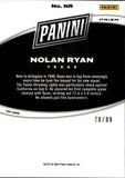 2024 Nolan Ryan Panini The National SPLASH OF COLOR SP 70/99 #NR Texas Rangers HOF *NRMT*