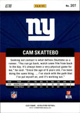 2025 Cam Skattebo Panini Revolution ASTRO ROOKIE RC #207 New York Giants