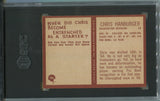 1967 Chris Hanburgher Topps ROOKIE RC SGC 6 #183 Washington Redskins 6122