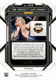 2023 "Mr. Perfect" Curt Hennig Panini Prizm WWE MOJO 14/25 #109 WWE Legend