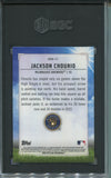 2023 Jackson Chourio Bowman Chrome SIGHT ON SPETEMBER SGC 9.5 #SOS-11 Milwaukee Brewers 8879
