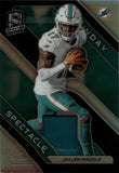 2023 Jaylen Waddle Panini Spectra SUNDAY SPECTACLE JERSEY 95/99 RELIC #SS-JWA Miami Dolphins
