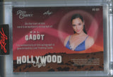 2025 Gal Gadot Leaf Red Carpet PURPLE FOIL HOLLYWOOD SIGNS AUTO 5/5 AUTOGRAPH #HS-GG1 Wonder Woman