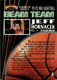 1992-93 Jeff Hornacek Topps Stadium Club MEMBERS ONLY BEAM TEAM #9 Philadelphia 76ers