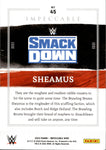 2022 Sheamus Panini Impeccable WWE HOLO SILVER 08/25 #45 Friday Night Smackdown