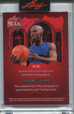 2025 Chauncey Billups Leaf Metal Halloween AUTO 06/13 AUTOGRAPH #BA-CB1 Detroit Pistons