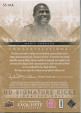 2013-14 Magic Johnson Upper Deck Exquisite SIGNATURE KICKS SHOE AUTO 13/35 AUTOGRAPH RELIC #SS-MA Los Angeles Lakers HOF