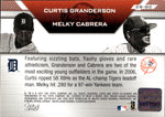 2007 Curtis Granderson Melky Cabrera Topps Co-Signers DUAL AUTO AUTOGRAPH #SC-GC Yankees Tigers