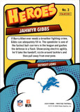 2024 Jahmyr Gibbs Panini Prestige HEROES #3 Detroit Lions 1