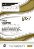 2023 Trick Williams Panini Immaculate Collection 56/75 #7 NXT