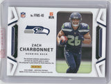 2023 Zach Charbonnet Panini Certified ROOKIE FRESHMAN FABRIC JERSEY AUTO 171/399 AUTOGRAPH RELIC RC #FFMS-40 Seattle Seahawks