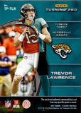 2021 Trevor Lawrence Panini Playoff TURNING PRO ROOKIE JERSEY RELIC RC #TP-TLR Jacksonville Jaguars
