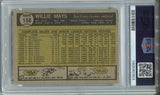 1961 Willie Mays Topps PSA 3 #150 San Francisco Giants HOF 0303