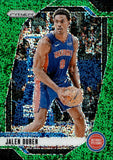 2024-25 Jalen Duran Panini Prizm GREEN SPECKLE 1/8 #20 Detroit Pistons