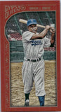 2015 Jackie Robinson Topps Gypsy Queen MINI RED 27/50 #301 Brooklyn Dodgers HOF