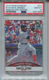 2019 Marcell Ozuna Eloy Jimenez Donruss FRANCHISE FEATURES VECTOR PSA 10 #FF3 St. Louis Cardinals 1809